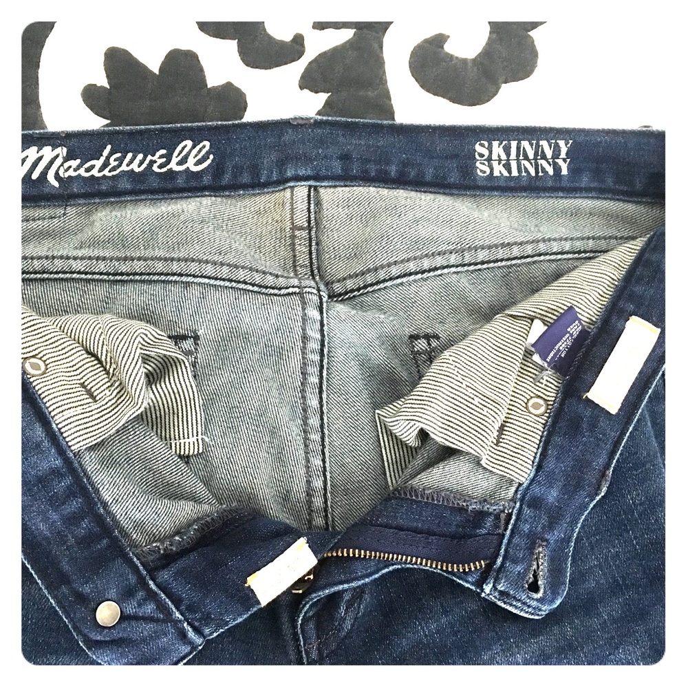 Madewell skinny skinny denim